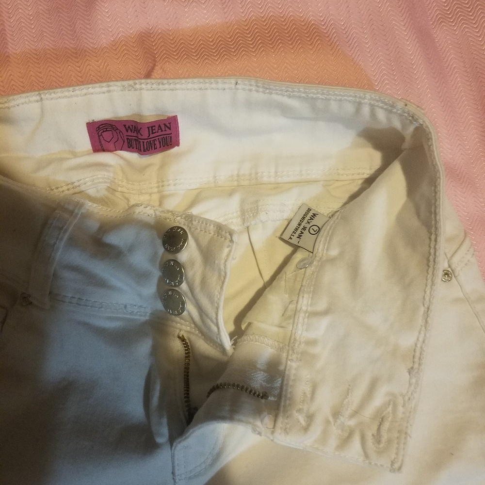 White jeans